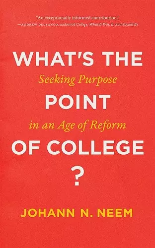 What's the Point of College? cover