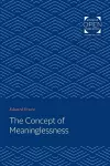 The Concept of Meaninglessness cover