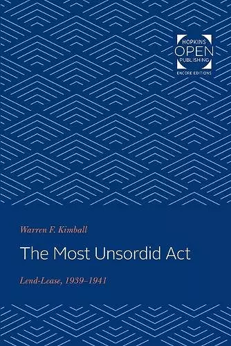 The Most Unsordid Act cover