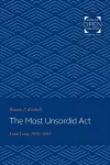 The Most Unsordid Act cover