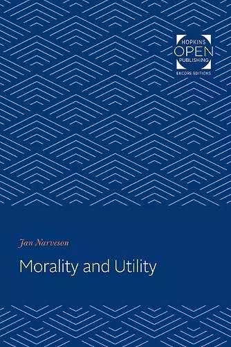 Morality and Utility cover