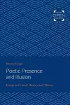 Poetic Presence and Illusion cover