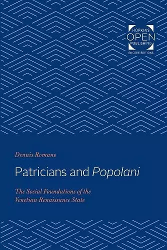 Patricians and Popolani cover