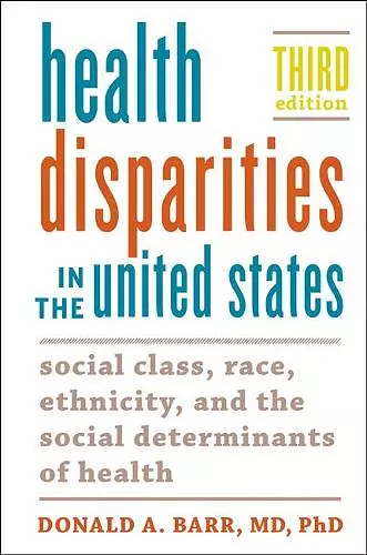 Health Disparities in the United States cover