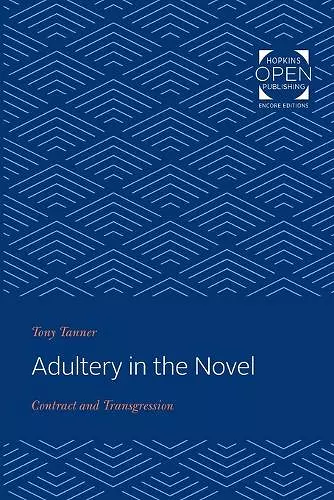 Adultery in the Novel cover