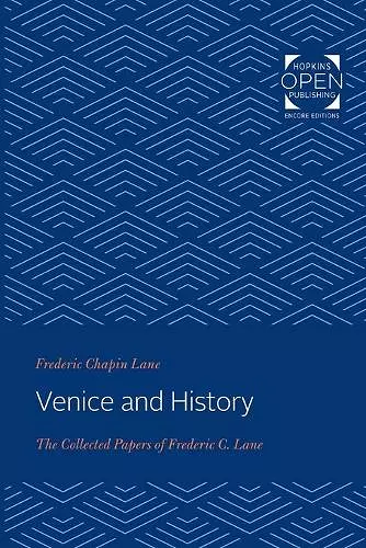 Venice and History cover