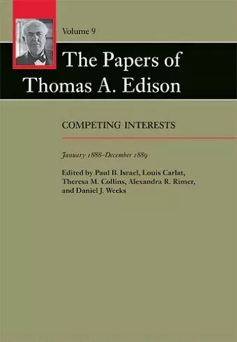 The Papers of Thomas A. Edison cover