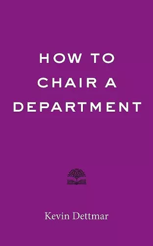 How to Chair a Department cover