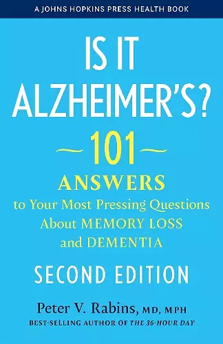 Is It Alzheimer's? cover