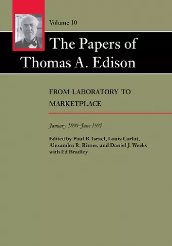 The Papers of Thomas A. Edison cover