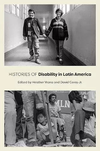 Histories of Disability in Latin America cover