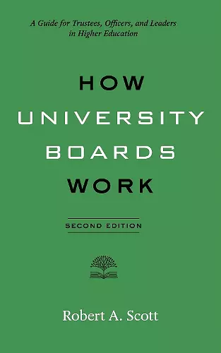 How University Boards Work cover