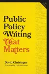 Public Policy Writing That Matters cover