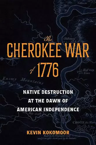 The Cherokee War of 1776 cover