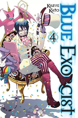 Blue Exorcist, Vol. 4 cover
