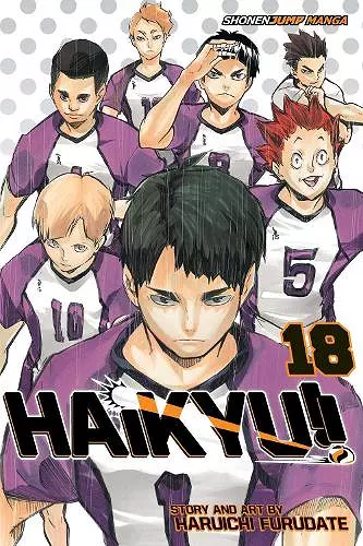 Haikyu!!, Vol. 18 cover