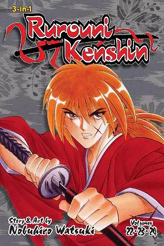 Rurouni Kenshin (3-in-1 Edition), Vol. 8 cover