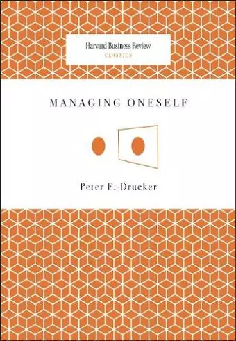 Managing Oneself cover