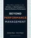 Beyond Performance Management cover