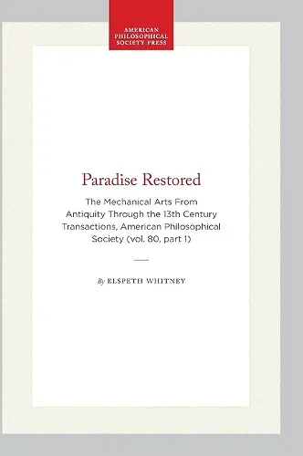 Paradise Restored cover