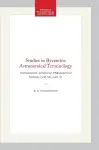 Studies in Byzantine Astronomical Terminology cover