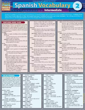 Spanish Vocabulary 2: Intermediate cover