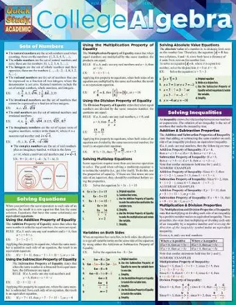 College Algebra cover
