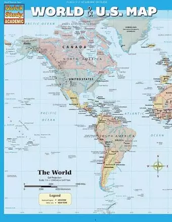 World & US Map cover