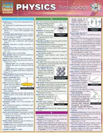 Physics Terminology cover