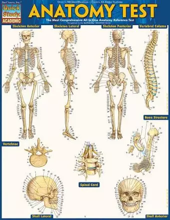 Anatomy Test Reference Guide cover