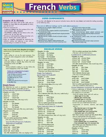 French Verbs cover