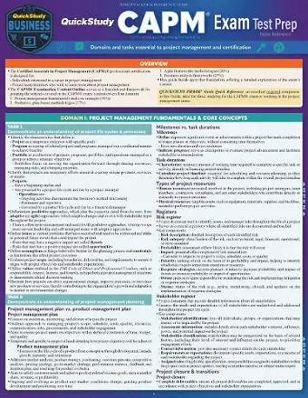 CAPM Exam Test Prep cover