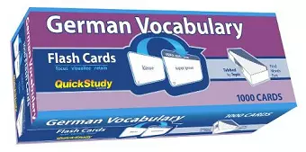 German Vocabulary Flash Cards cover