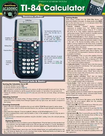 Ti 84 Plus Calculator cover