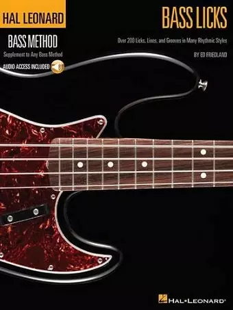 Hal Leonard Bass Method - Bass Licks cover