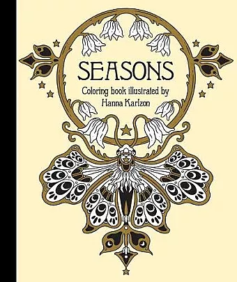 Seasons Coloring Book cover