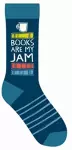Books Are My Jam Socks cover