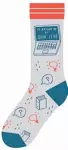 I'd Rather Be at Book Club Socks cover