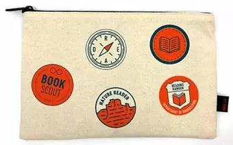 Reading Merit Badges Pencil Pouch cover