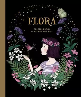 Flora Coloring Book cover