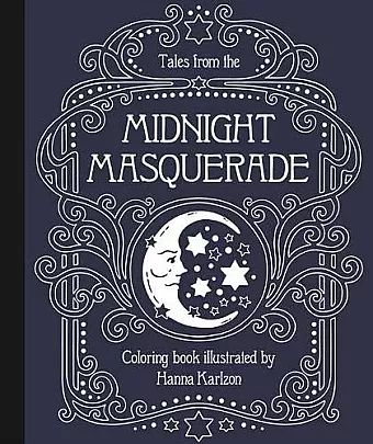 Tales from the Midnight Masquerade Coloring Book cover