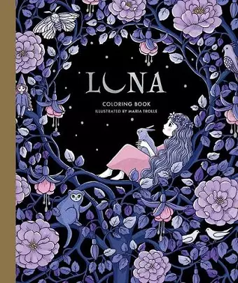 Luna Coloring Book cover