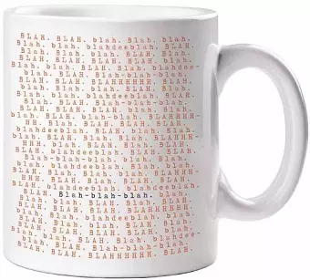 Writer's Blah Mug cover