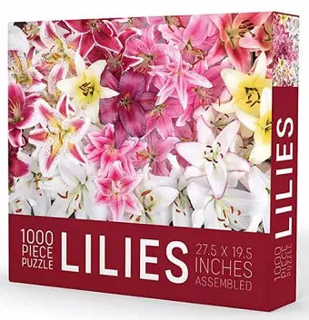 1000-piece puzzle: Lilies cover