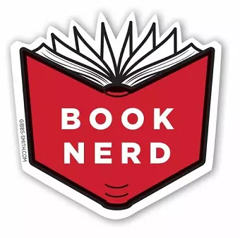 Red Book Nerd Sticker cover