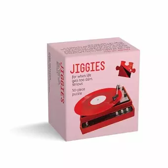 Record Player Jiggie Puzzle 44 Pieces cover