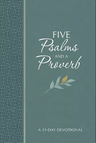 Five Psalms and a Proverb cover