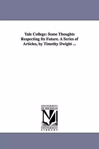 Yale College cover