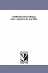 Smithsonian Meteorological Observations for the Year 1855. cover