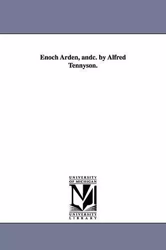 Enoch Arden, andc. by Alfred Tennyson. cover